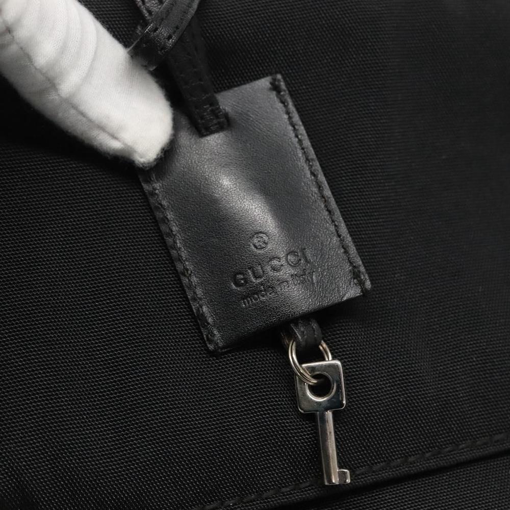 GUCCI Hand Bag Nylon Black 015 0235 Auth bs22614 - Picture 10 of 16